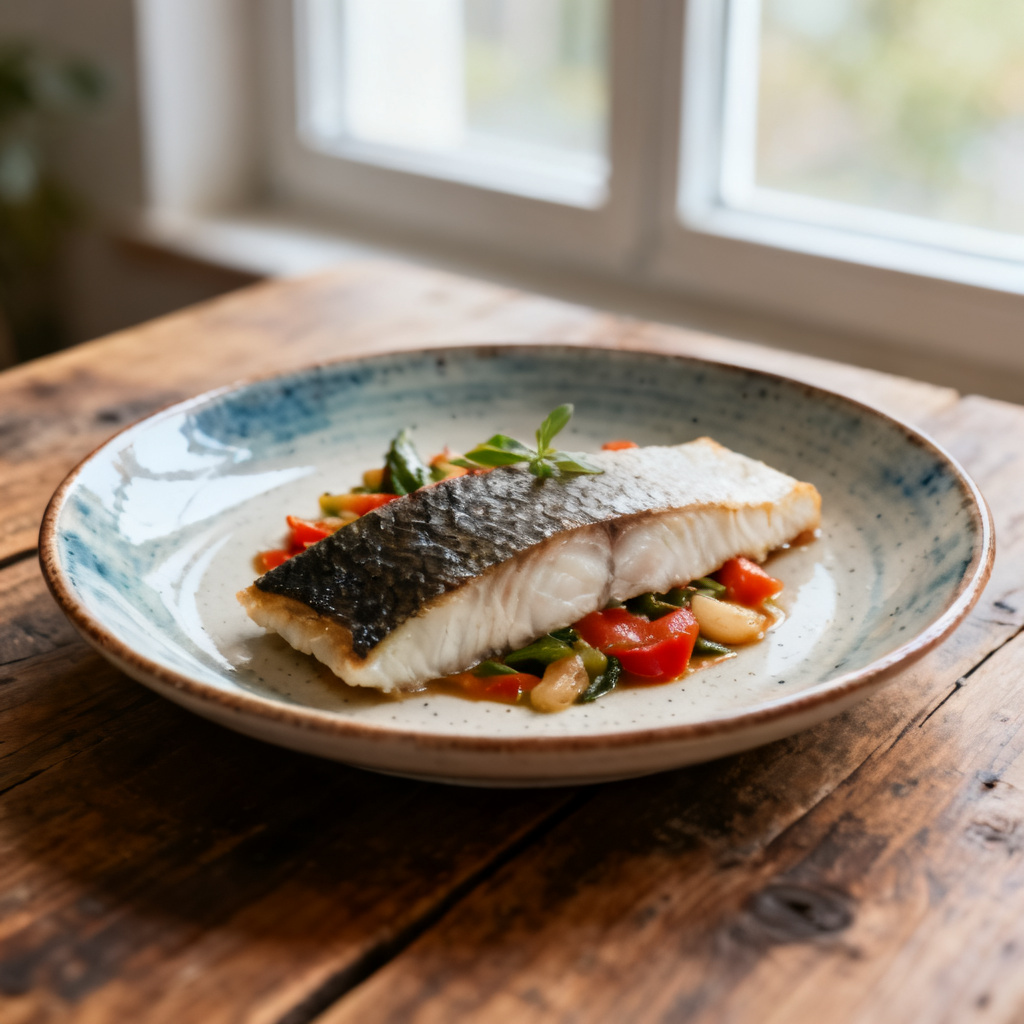 Bläckfisk med konjak & grädde