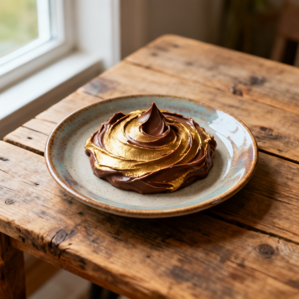 Mjölkchokladkräm med smulkrisp