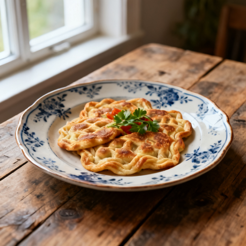 Fralla med syrad fänkål och sockerstekt fläsk