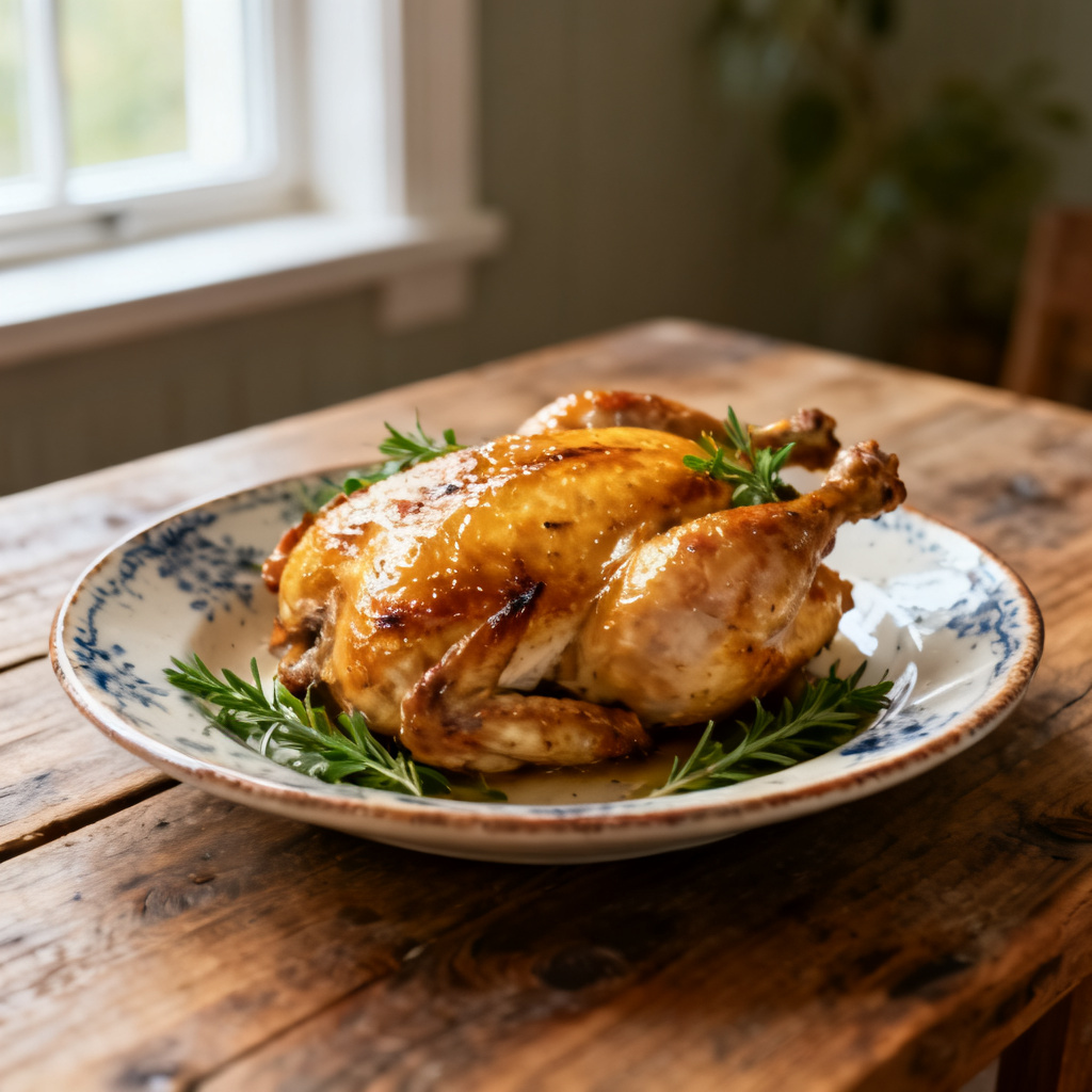 Kyckling med dill och gräslök