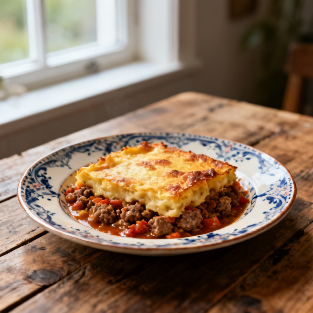 Köttfärsgratäng