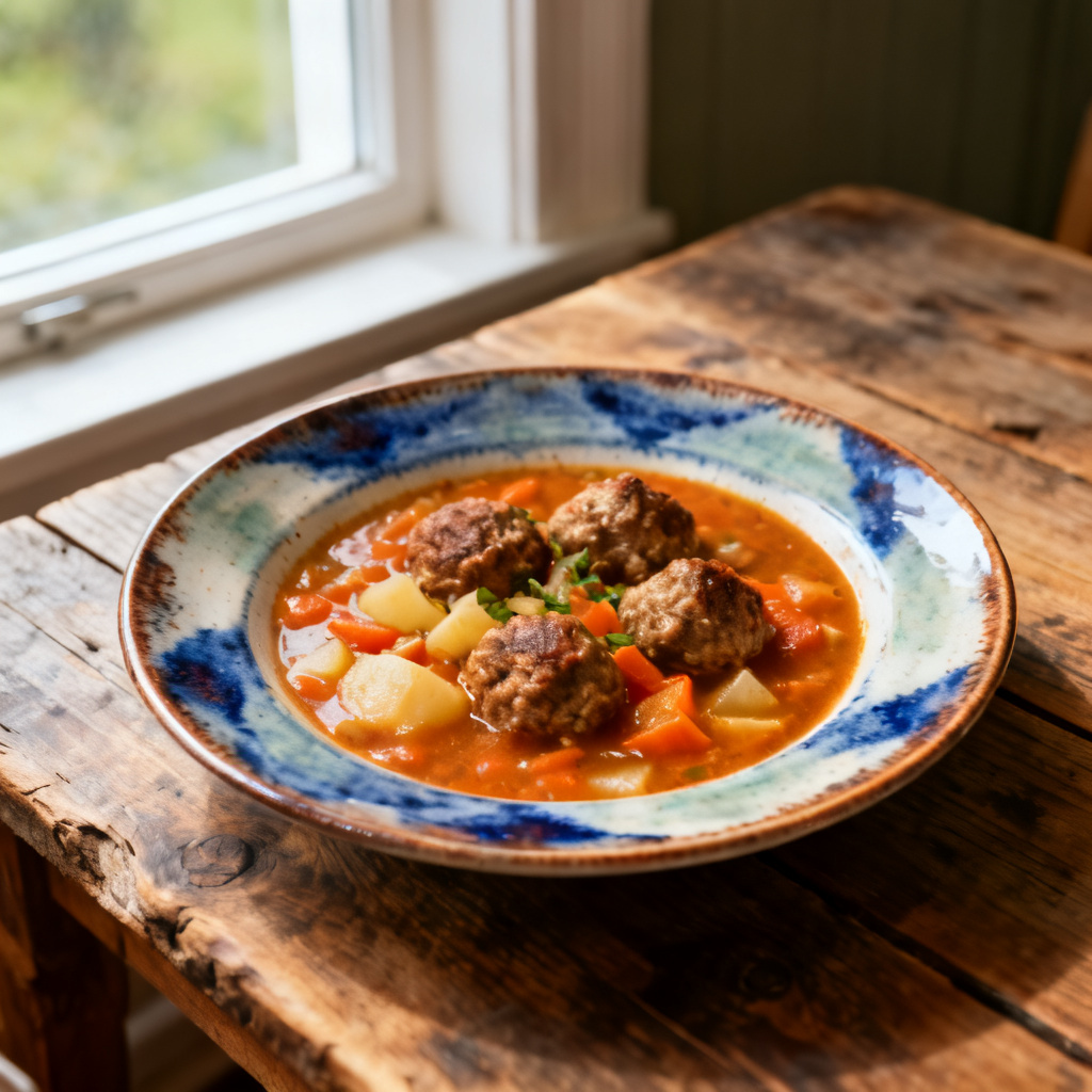 Köttfärsgryta med potatis