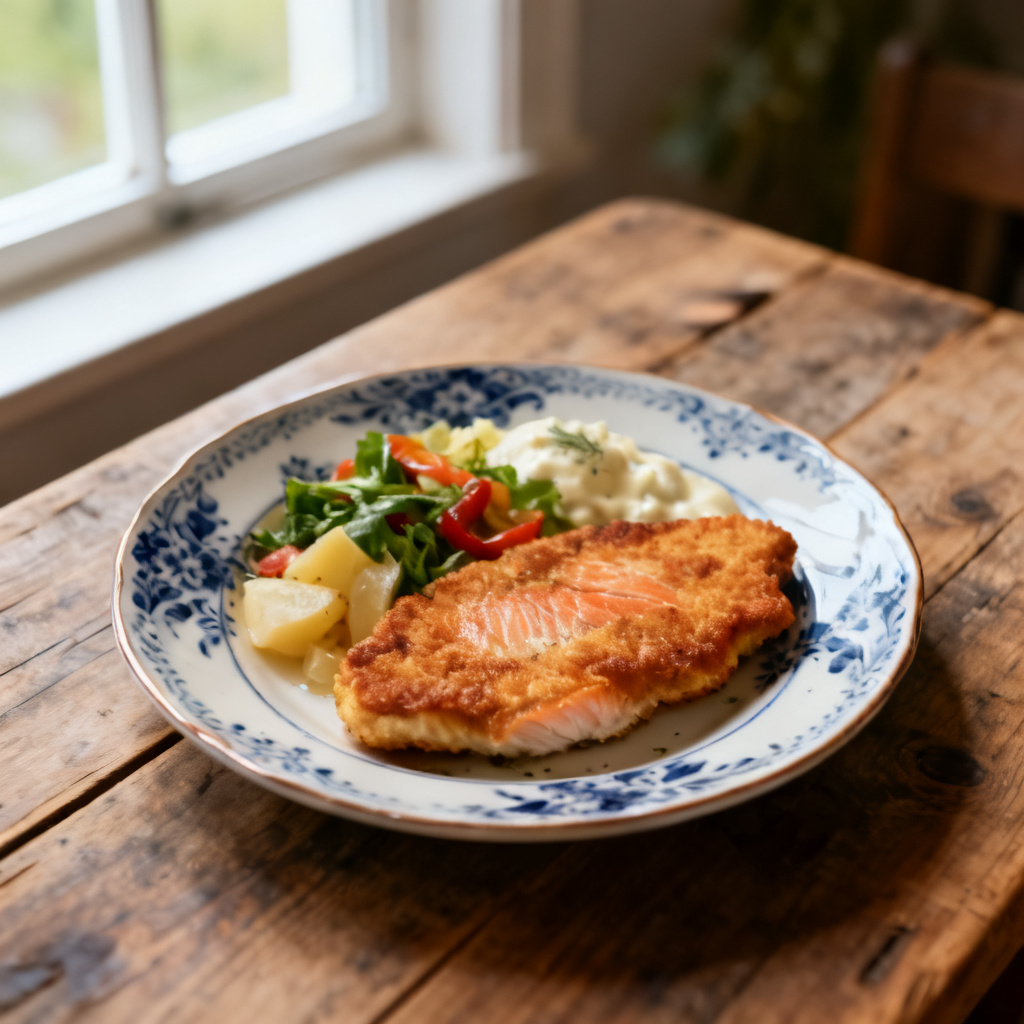 Laxkotlett med limesmör