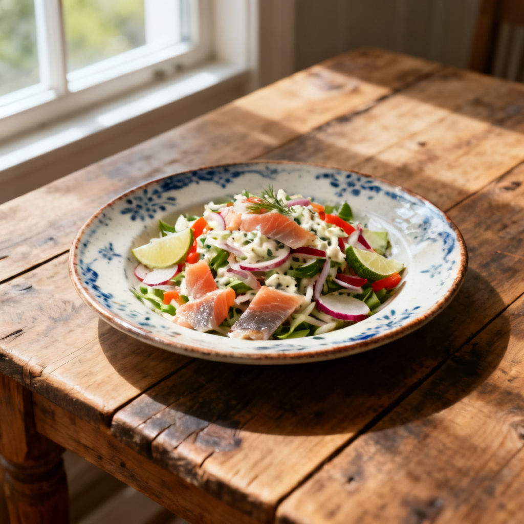 Matjessillsallad