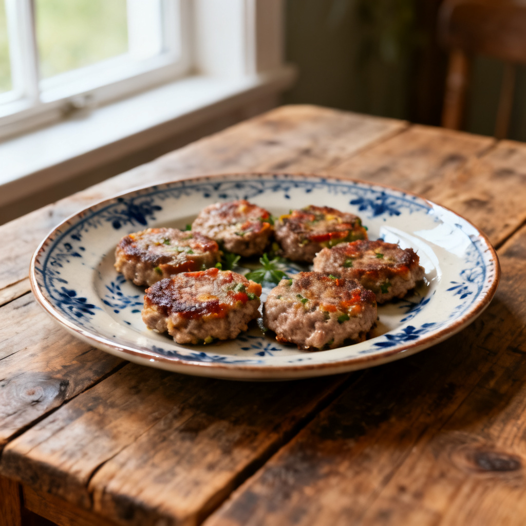 Rimmad fläsklägg med lingonchutney