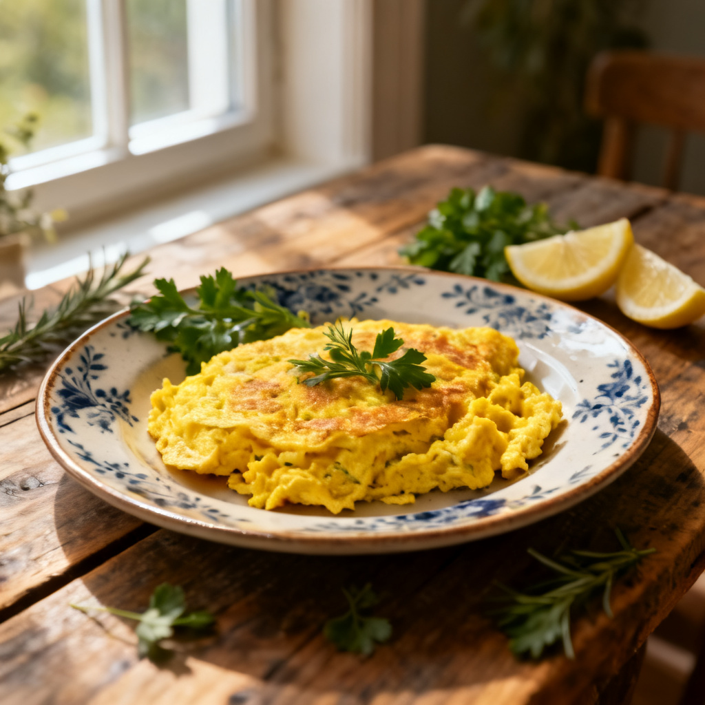 Saffranskyckling med tomat och fänkål