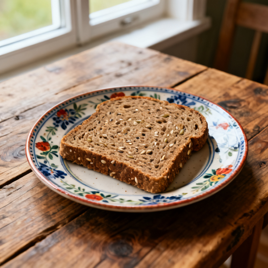 Flätat bröd med anis och fänkål