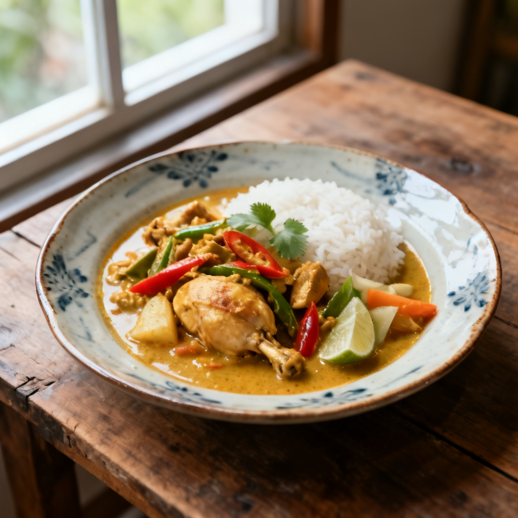 Panang kycklingcurry