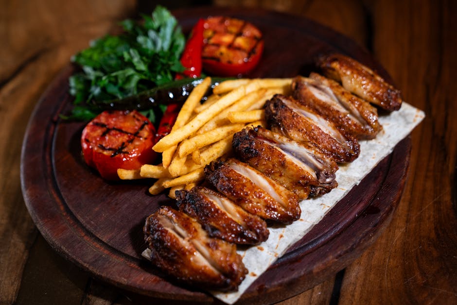 Extra Klibbiga Thailändska BBQ-revben med Jordnötsbqq-sås + Söt Thailändsk Ingefärskål